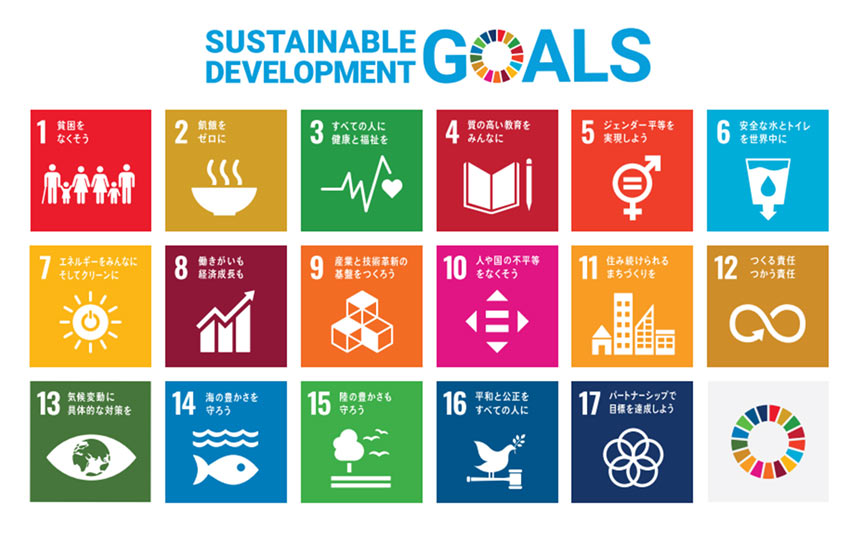 SDGs 持続可能な開発目標への取り組み